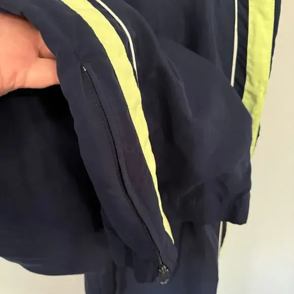 ThreeHearts Pull On Windsuit Pants Approx Size Medium w/ Pockets Athleisure Y2K - Picture 3 of 7